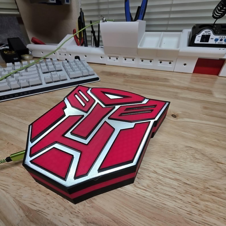 Transformers Autobots LED Lightbox | Optional Stand - Etsy