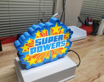 Kenner Super Powers Lightbox