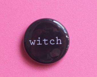 Witch One Inch Button