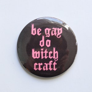 Be Gay Do Witch Craft Pocket Mirror image 1