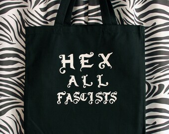 Hex All Fascists Tote