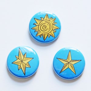 Celestial Button Set in Day
