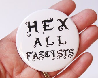 Hex All Fascists Magnet