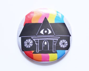 House Magnet / Rainbow