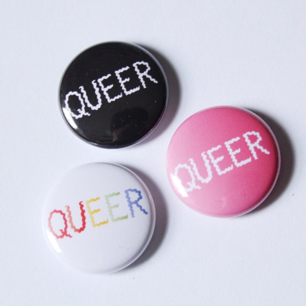 Queer One Inch Button