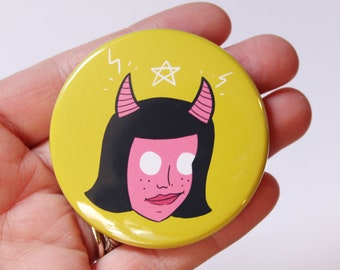 Pink Devil Magnet