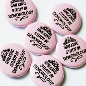 Demonology One Inch Button