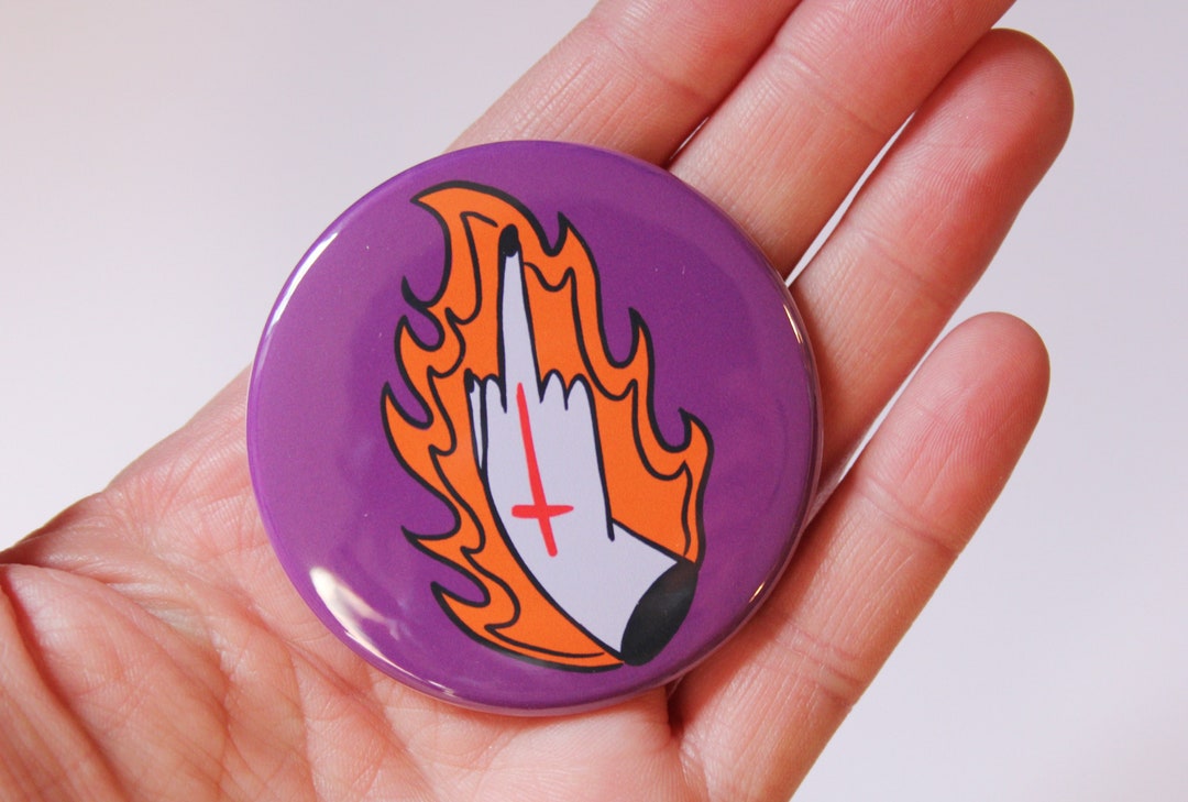 doublet MAGNETIC GO TO HELL NECKLACE Go to Hell Magnet - Etsy