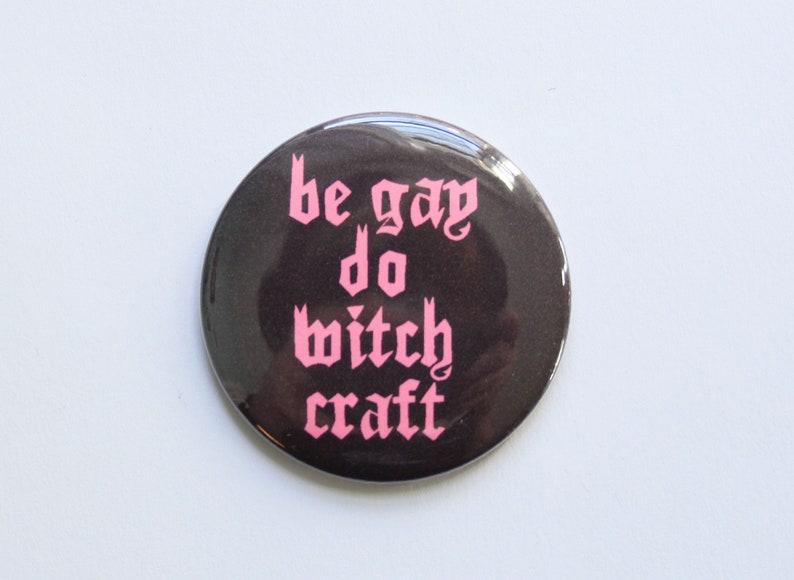 Be Gay Do Witch Craft Pocket Mirror image 1