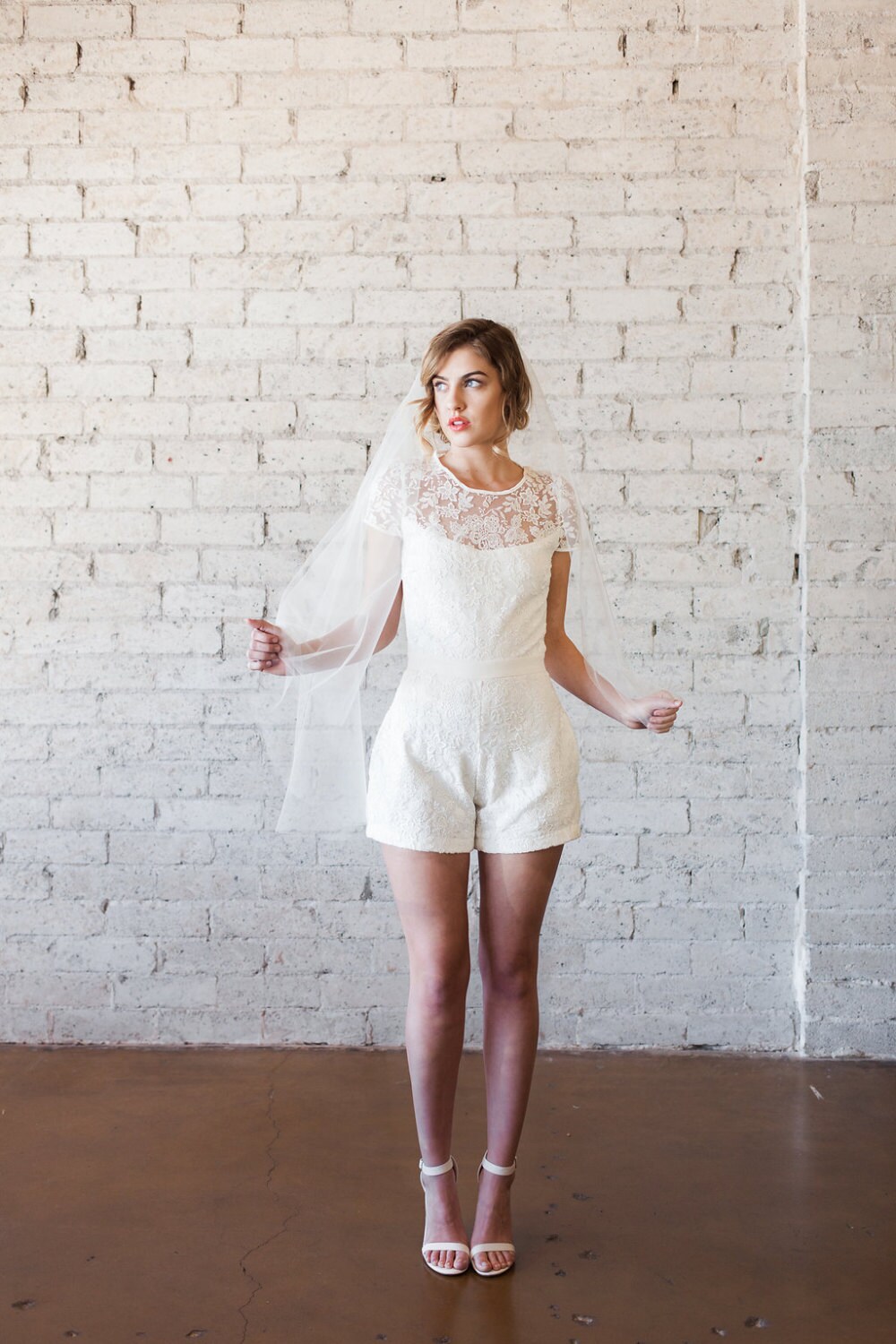 Lace Wedding Jumpsuit Playsuit Jumper 
