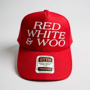 Hogs Trucker Hat | Arkansas WPS Snapback | Fayetteville Red Game Day Cap | Tailgate Mesh Hat | Otto Snapback | Razorback Football | Woo Pig