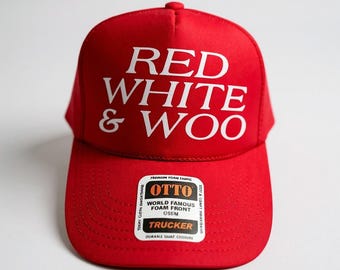 Arkansas Razorbacks Trucker Hat: Red, White, and Woo - Game Day Cap