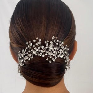EVELYN - Swarovski Crystals Flexible Multi-use Headpiece