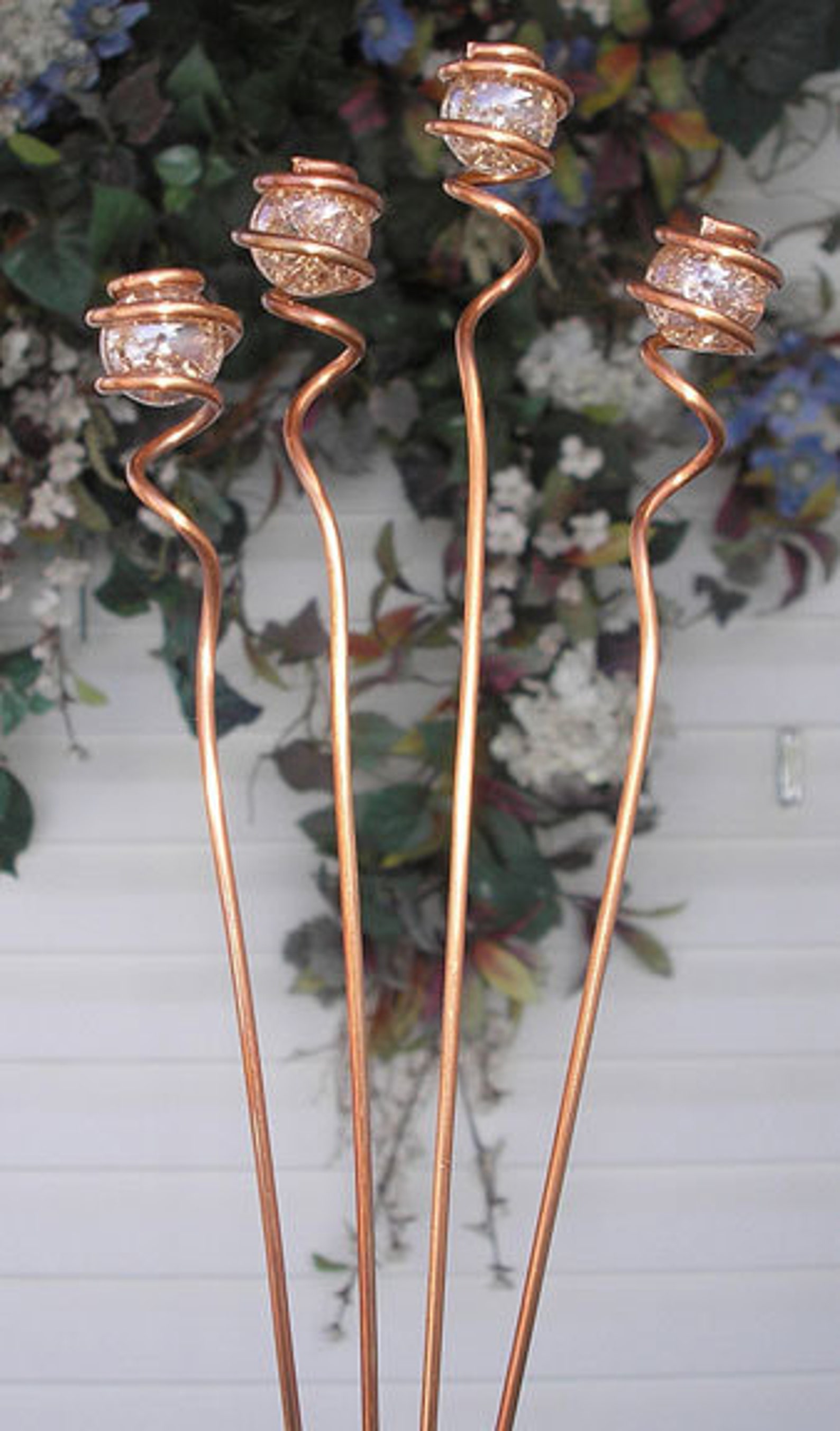Copper Garden Decor Copper Garden Markers Copper Garden Etsy
