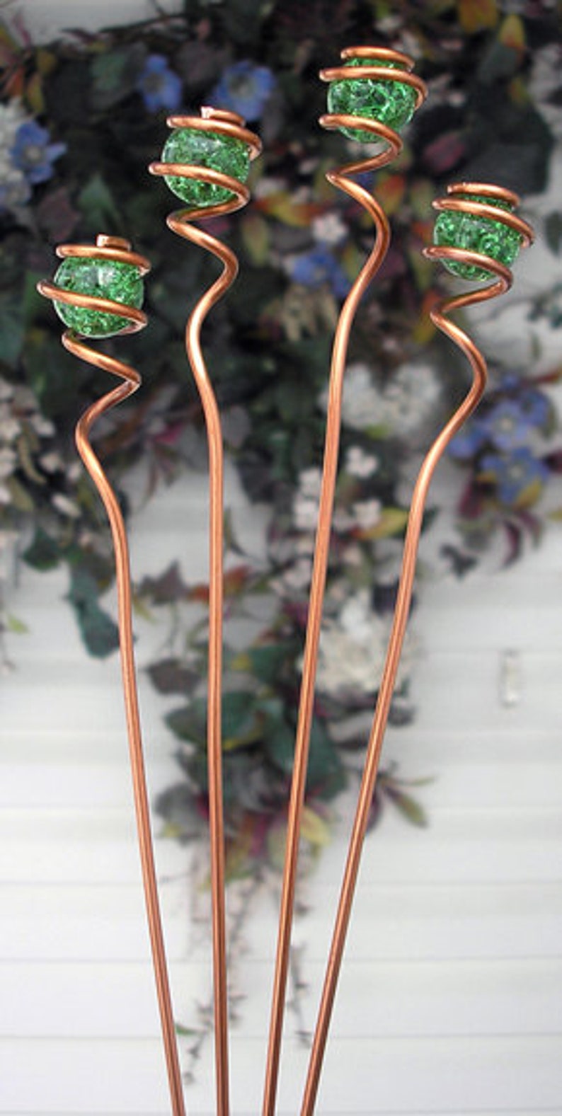 Copper Garden Decor Copper Garden Markers Copper Garden Etsy