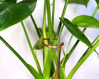 Copper Plant Stick, Plant Stake for House Plants, Unique Plant