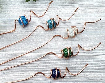 Electroculture Copper Garden Stakes Antenna Vegetable Flower Gardens