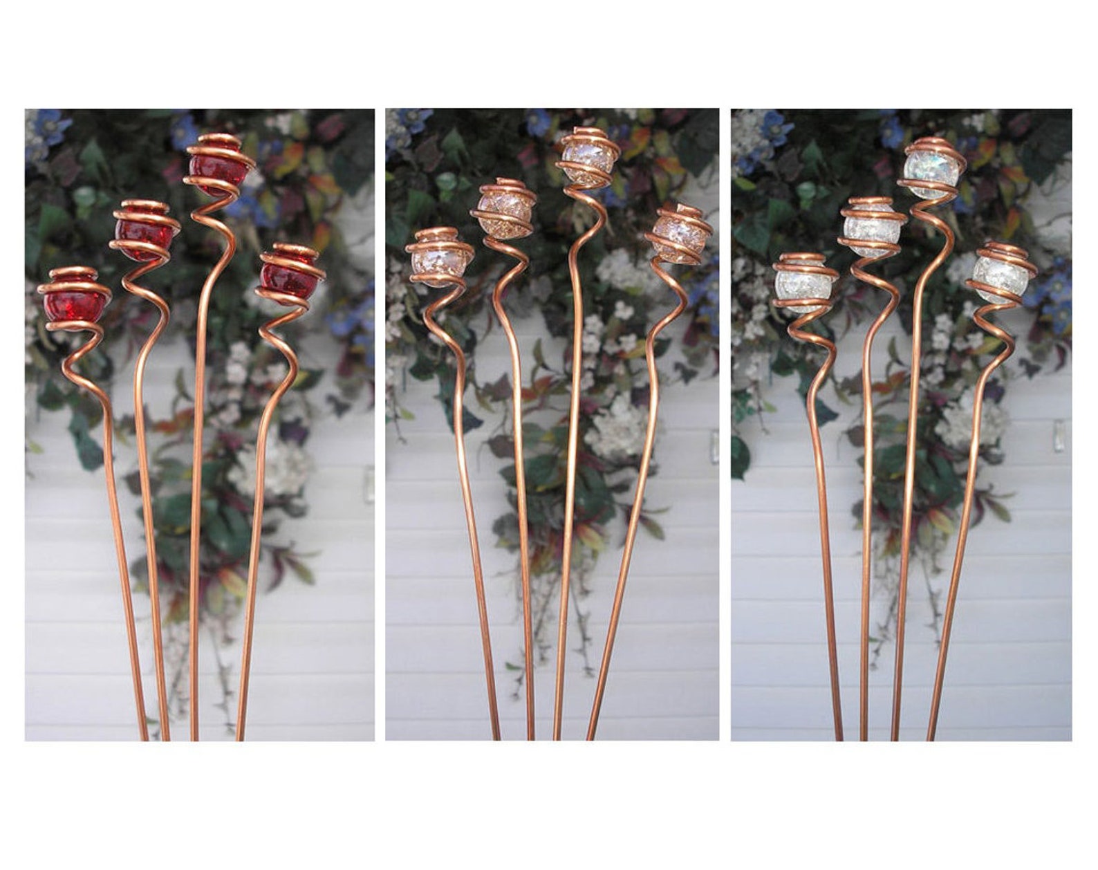Copper Garden Decor Copper Garden Markers Copper Garden Etsy
