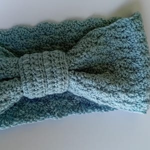 Headband - Hair accessory - Turban - DIY crochet - Children&#39;s gift idea