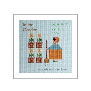 cross stitch pattern PDF In the Garden cross stitch pattern book image 1