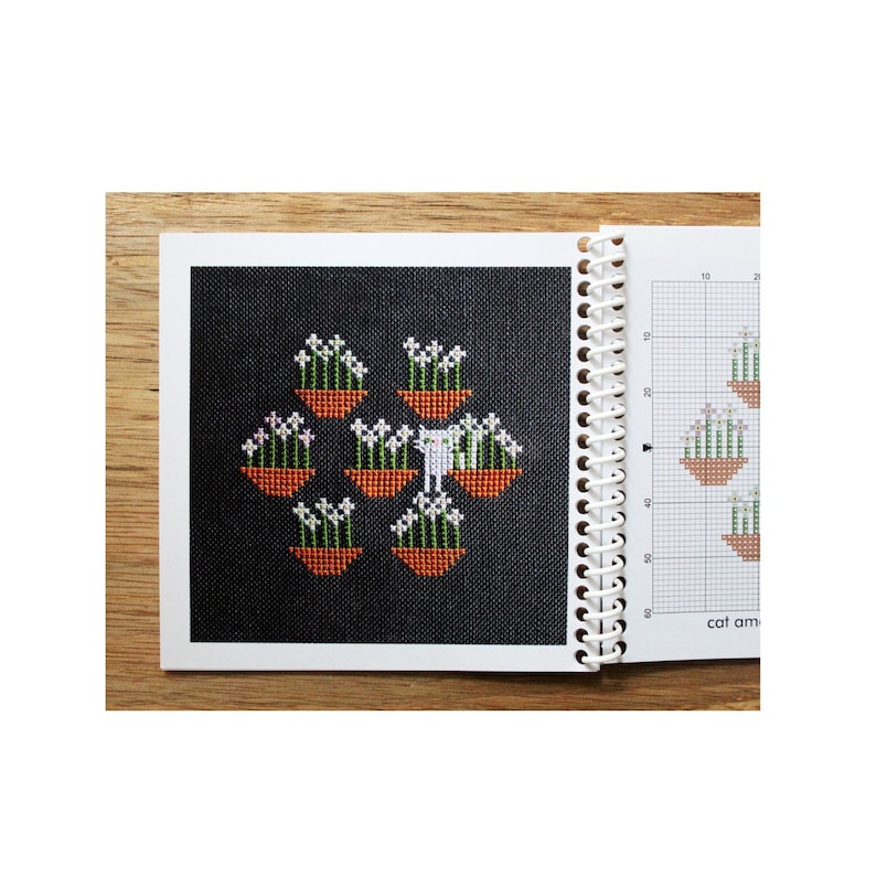 cross stitch pattern PDF In the Garden cross stitch pattern book image 5
