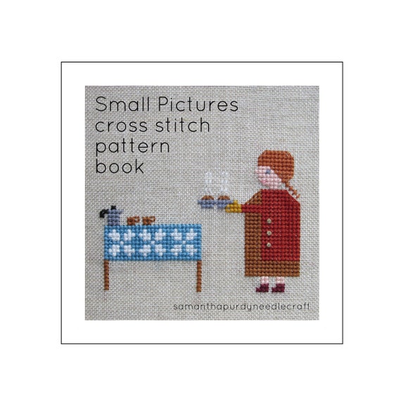 Cross Stitch Pattern PDF Small Pictures Cross Stitch Pattern Book