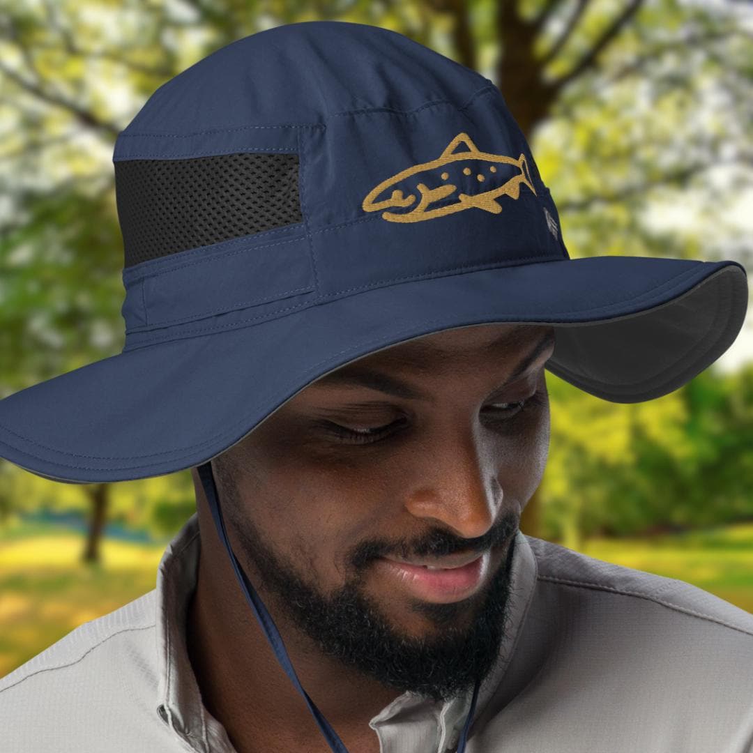Trout Fishing Hat, Columbia Booney Hat, Outdoor Sun Protection