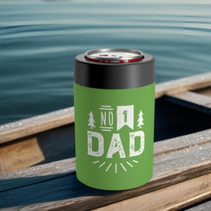Dad Can Holder, Perfect Gift for Dad, Outdoor Adventure Accessory, Father&#39;s Day, Camping Drinkware, Cool Beverage Insulator, Unique