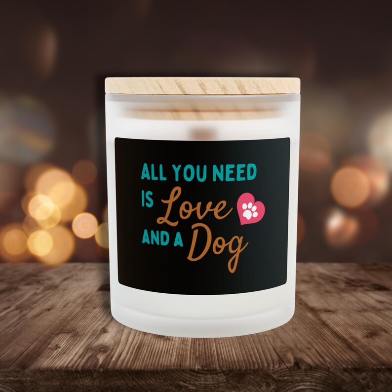 HodgepodgeHedgehogHH Dog Lovers Candle - Thumbnail 3