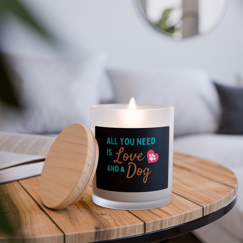 HodgepodgeHedgehogHH Dog Lovers Candle