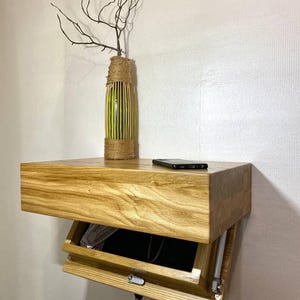 Zwevende plank met verborgen vak/geheime verborgen kluis/muurkluis/beveiligingssleutelkluis/verborgen kluislade/vaderdagcadeau/verborgen plank