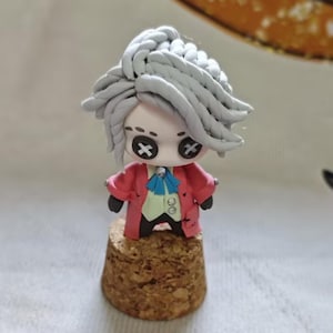 Fifth Personality Clay, Composer Clayman, Cute Clay Figure, Mini Figure, Chibi, Cute Figure, Handmade Clay Model, Gift