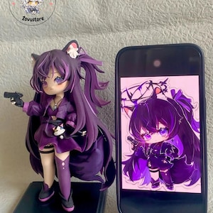 Custom Clay Figurines, Game Clay Figurines, Anime Clay Figurines, Chibi Clay , OC Clay Figurines, Custom Characters for Games or Animations