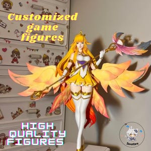 Custom High-Quality Figures, Game Figures, Anime Clay Figures, Chibi Clay,  Demon Hunters Figures, Custom Super Complex Figures,Special Gift