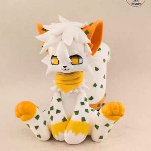 Custom Furui Figures, Fursuit Clay Figures, Anime Clay Figures, Fursuit Statues, Clay Figures, Custom Characters For Games Or Animations