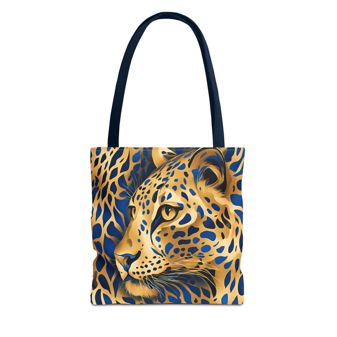 Mammoth Pattern Print Leather Tote Bag main image 1