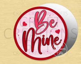 CRAFT SIGN Be Mine Valentines Day Love Crafts Wreaths Red Pink Tiered Tray Decor
