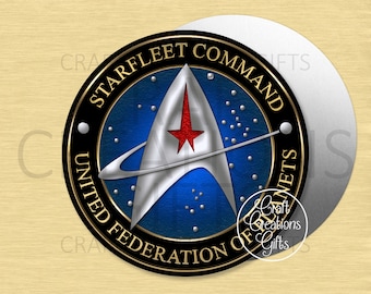 CRAFT SIGN Starfleet Command Wreaths Crafts Miniatures Tiered Tray Signs