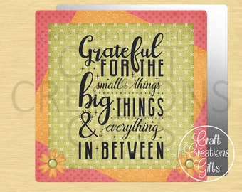 CRAFT SIGN Grateful For The Small Things Wreaths Crafts Tiered Tray Decor