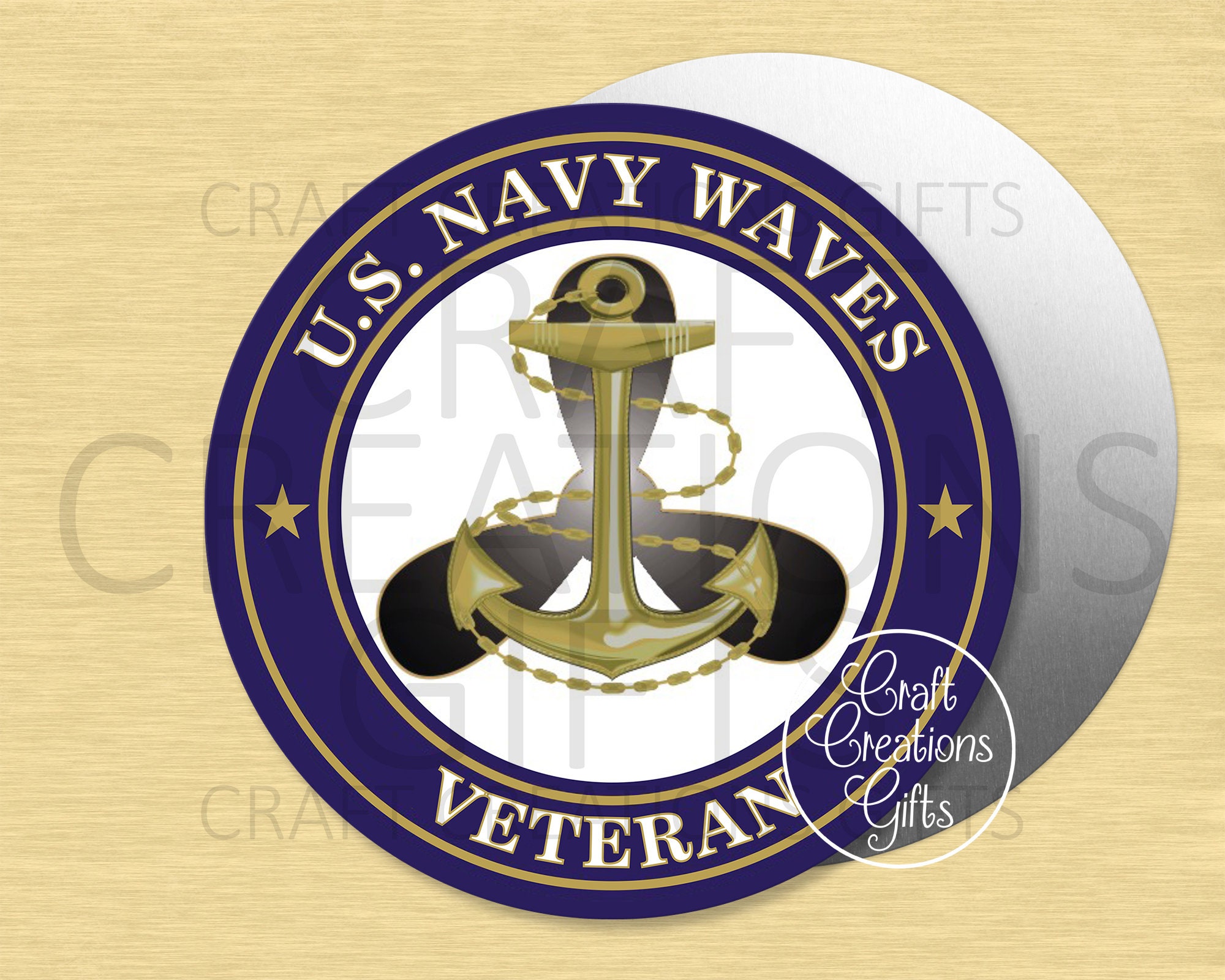 Comes In Waves Sympathy Card in Navy Comes In Waves Sympathy Card in Navy