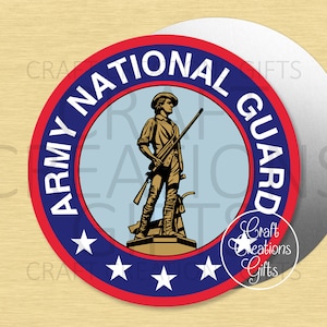 CRAFT SIGN Army National Guard Military Crafts Miniatures Wreaths