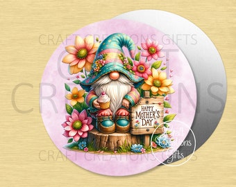 CRAFT SIGN Happy Mothers Day Gnome Wreaths Crafts Tiered Tray Signs