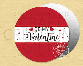 CRAFT SIGN Be My Valentine Love Crafts Wreaths Red White Tiered Tray Decor