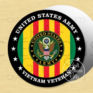 CRAFT SIGN Army Vietnam Veteran Military Wreaths Crafts Tiered Tray Signs