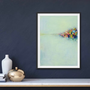 Abstract Art print, Giclee, Landscape print, wall art print gift, fine art print, living room office bedroom nursery home gift AL3 image 4