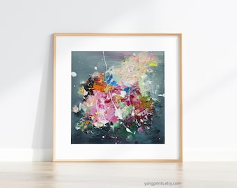 Giclee Art Print, Abstract Painting, Wall Art gift, artist signed, home decor