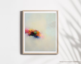 Abstract art, Giclee PRINT, Abstract Landscape, painting- art gifts-home art gallery-Wal art print- AL24