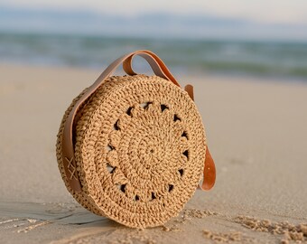 Straw Bag, Handmade Bag, Shoulder Bag, Beach Bags, Summer Bag, Designer Bag, Straw Summer Bag