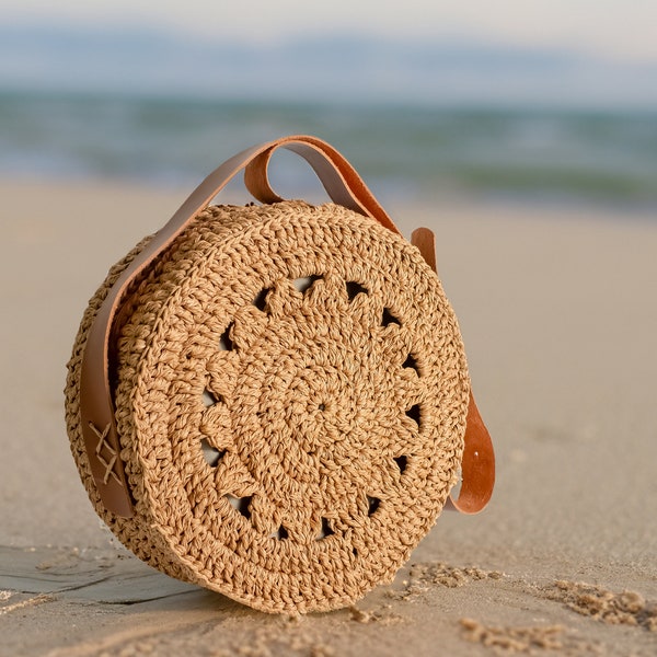 Straw Bag, Handmade Bag, Shoulder Bag, Beach Bags, Summer Bag, Designer Bag, Straw Summer Bag