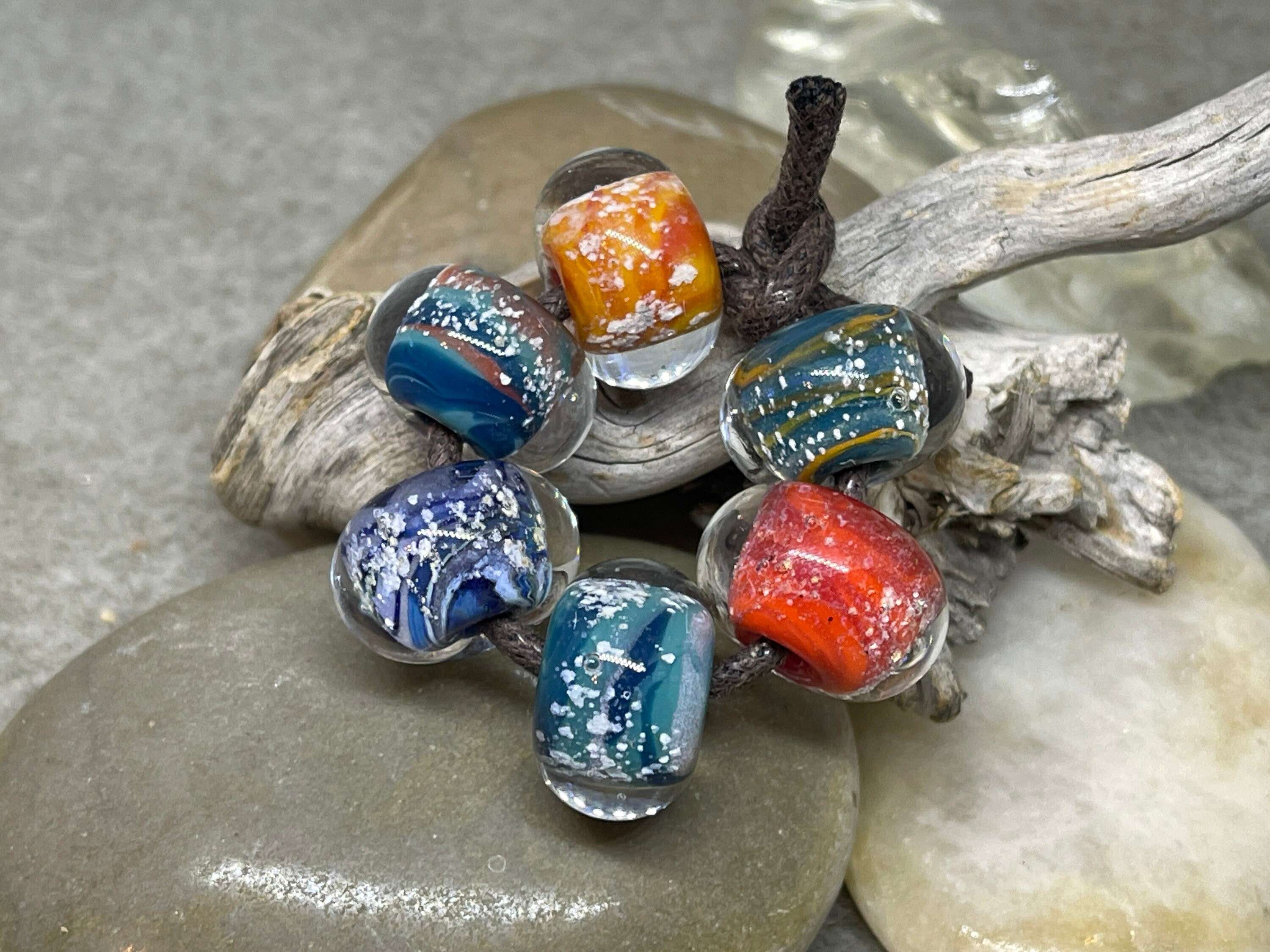 Cremation Ash Glass Beads 1 3 6 or 12 Pet Memorial Etsy